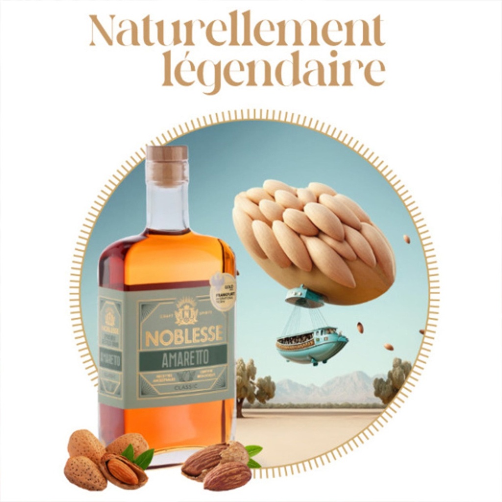 Amaretto Noblesse – Belgische Amandellikeur 70cl