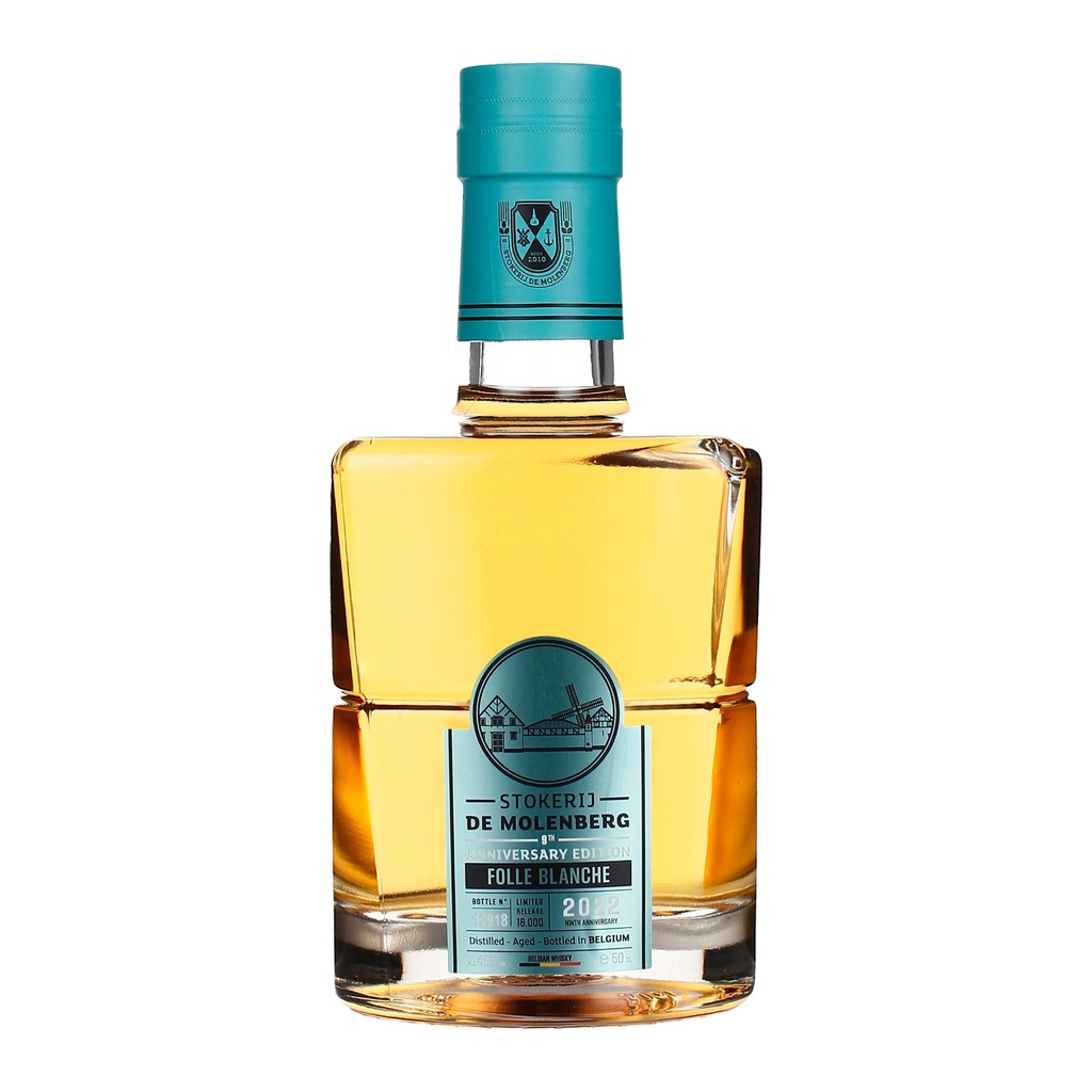Gouden Carolus Folle Blanche 9th Anniversary Edition – Belgische Whisky 50cl
