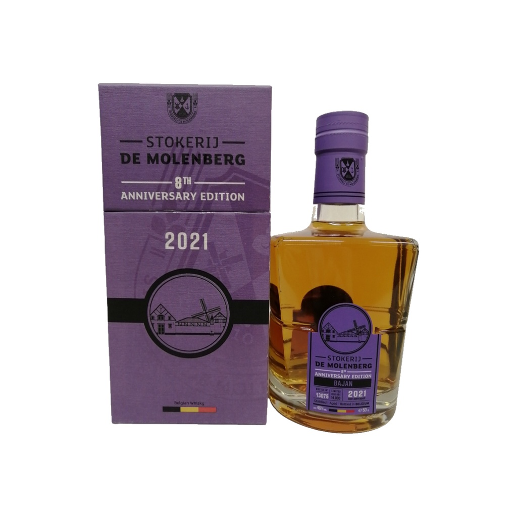 Gouden Carolus Bajan 8th Anniversary – Belgische Whisky 50cl