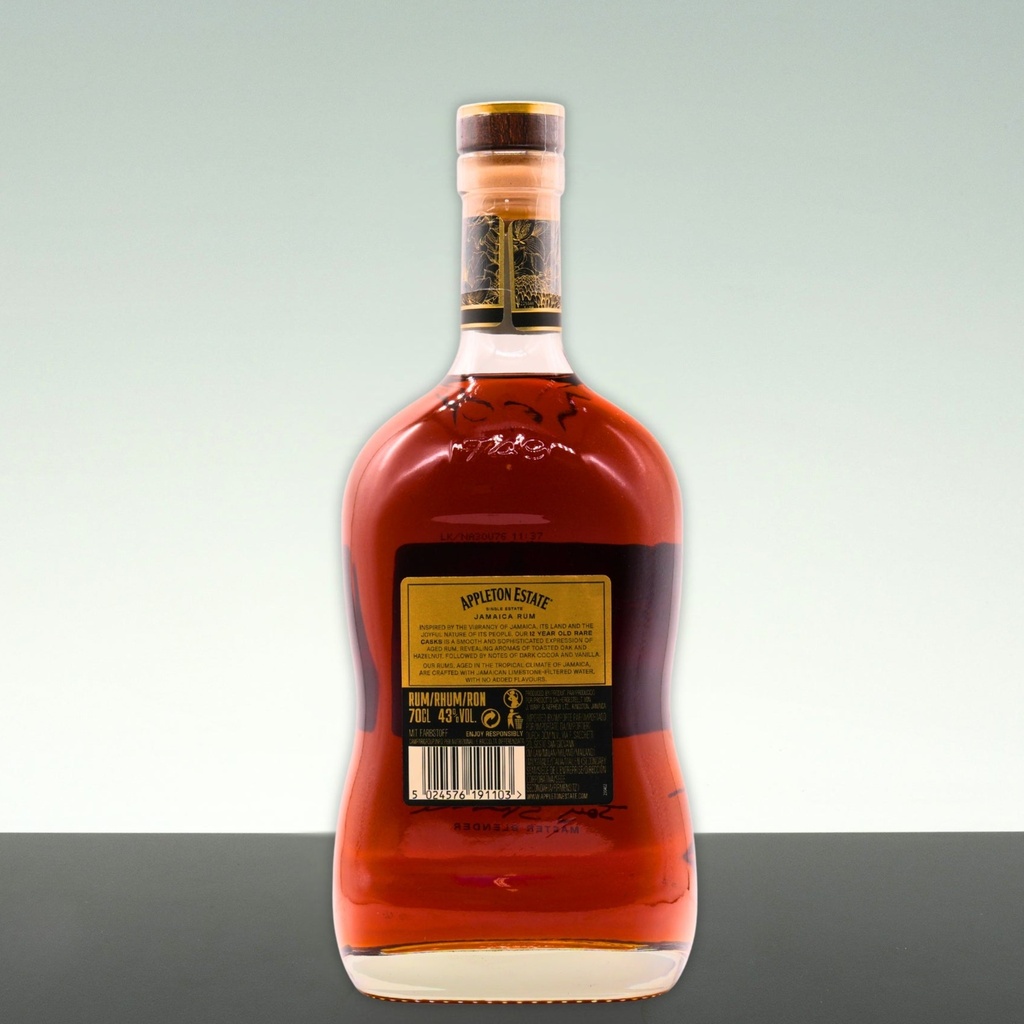 Appleton Estate Rare Blend 12 Year Old – Jamaica Rum 70cl