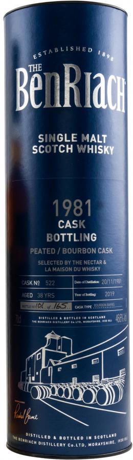 BENRIACH 1981 38Y 70Cl