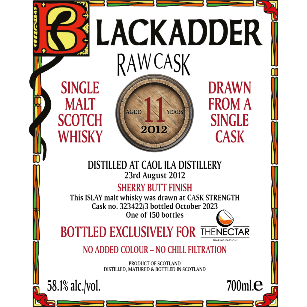 Caol Ila 2012 11y 70CL BALCKAD