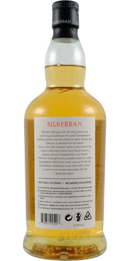 Kilkerran 8y 70cl -  Bourbon Cask