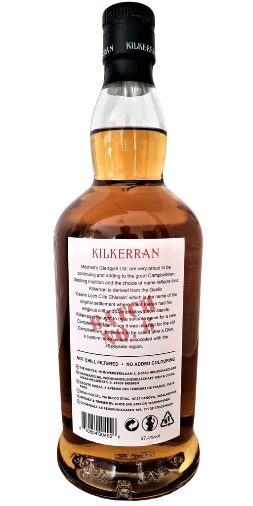 Kilkerran Heavily Peated 70cl - Batch #6