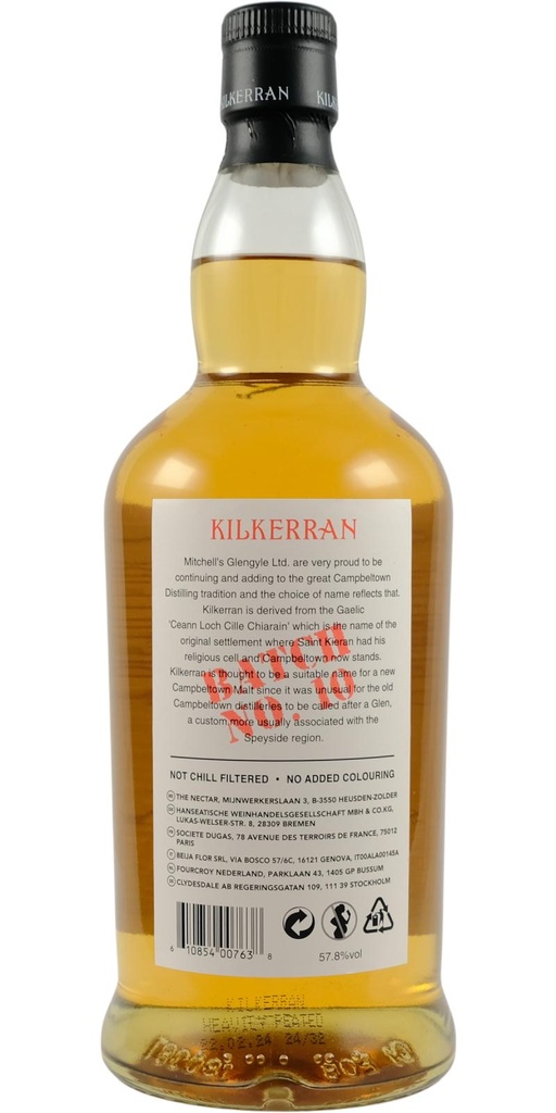 Kilkerran Heavily Peated 70cl - Small Batch #10