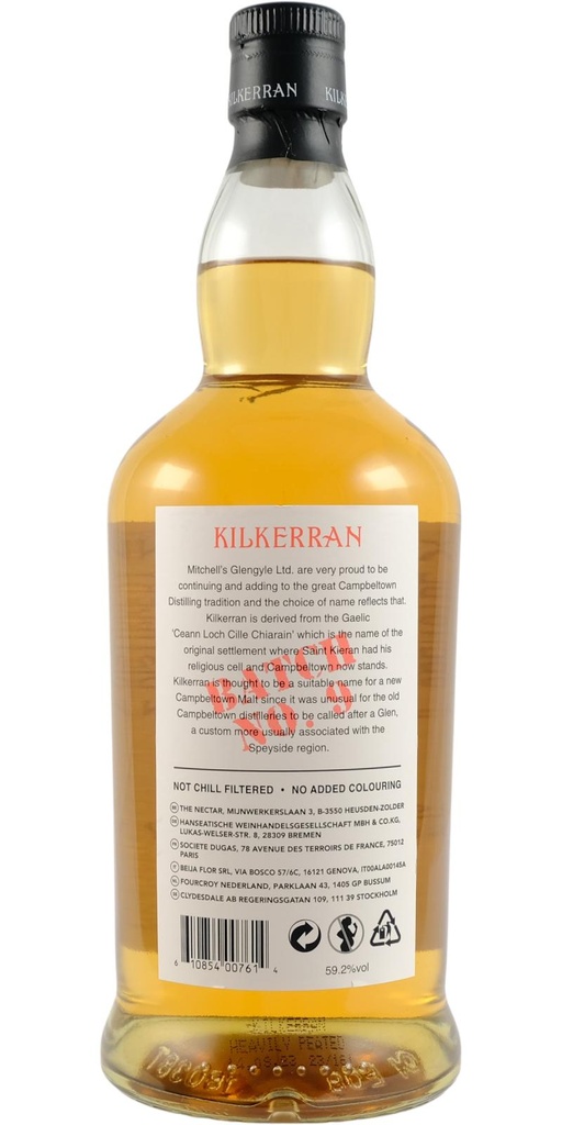 Kilkerran Heavily Peated 70cl - Small Batch #9