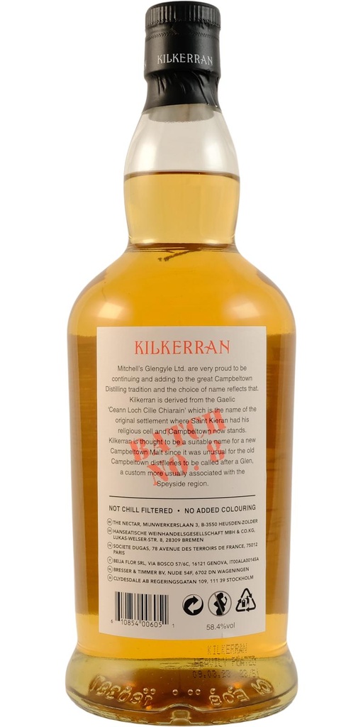 Kilkerran Heavily Peated 70cl - Batch #8
