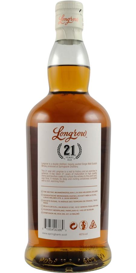 Longrow 21y 70cl