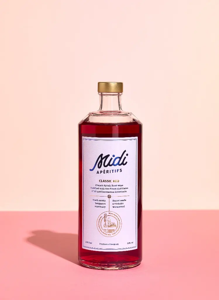 MIDI APERO CLASSIC RED 70C