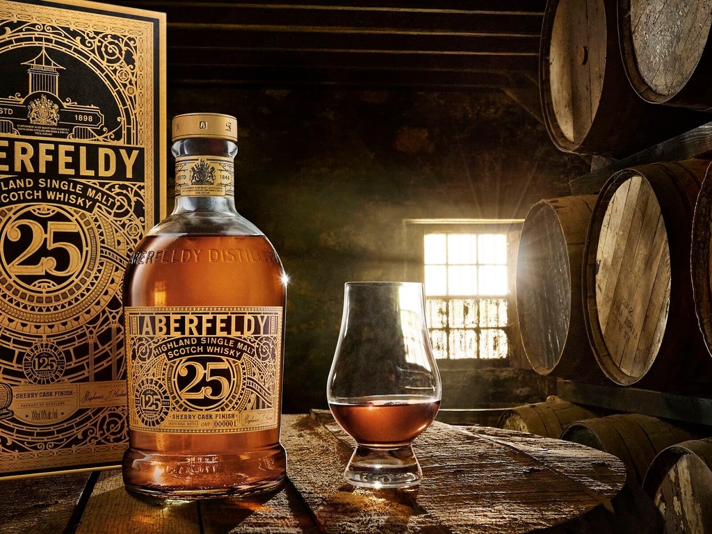 Aberfeldy 25 years Sherry Cask 125th 70cl