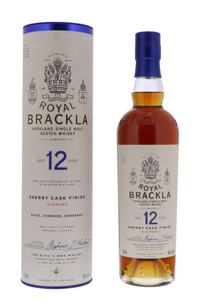 Royal Brackla 12y 70cl - Sherry Cask