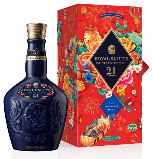 Chivas Regal 21y 70cl - Royal Salute Special Edition 2024