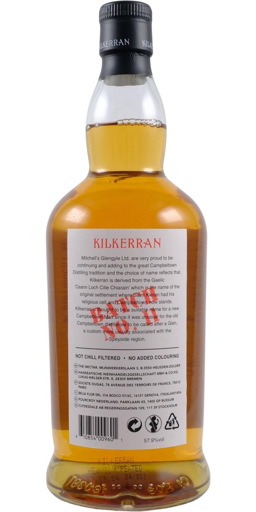 Kilkerran Heavily Peated 70cl - Small Batch #11