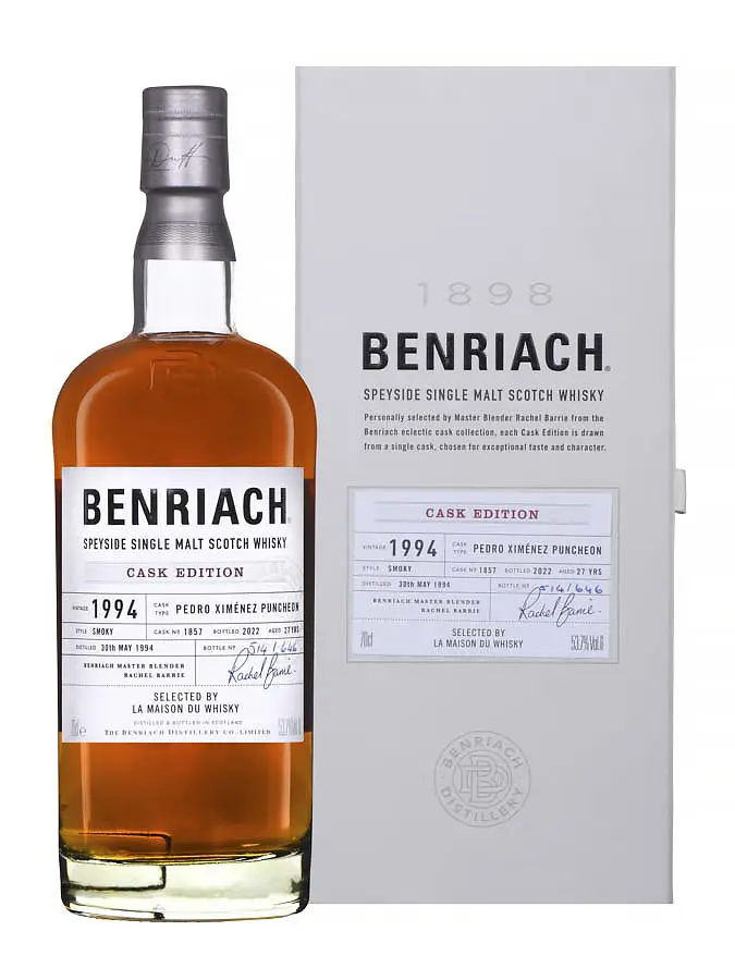 Benriach 1994 28y 70cl - Pedro Ximenez Puncheon