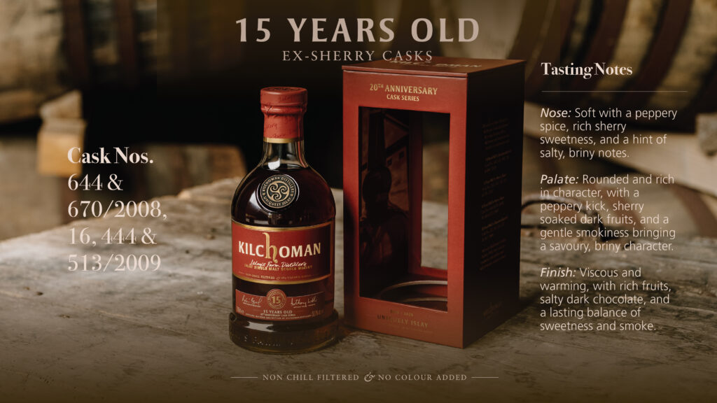Kilchoman 20th Anniversary 15y 70cl 