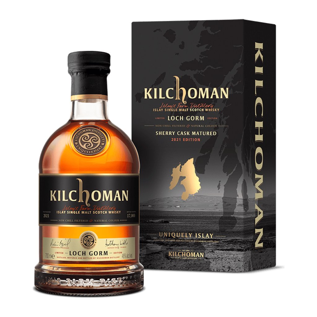 Kilchoman Loch Gorm 70cl - Release 2021  - fles en doos