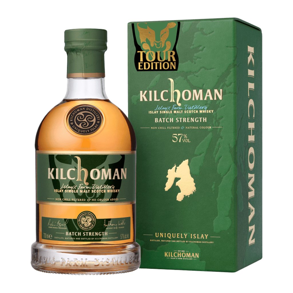 Kilchoman 2024 Batch Strength 70cl - Tour Edition - fles en doos