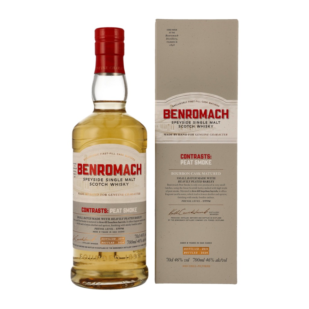 Benromach Peat Smoke 2014 – Speyside Single Malt