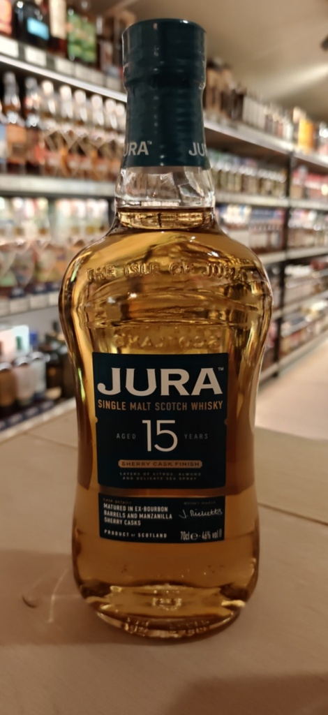 Jura 15 Year Old Manzanilla Edition – Islands Single Malt 70cl