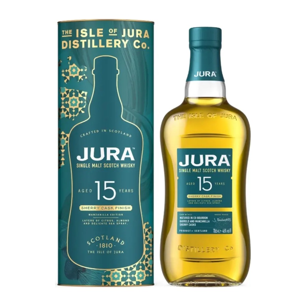 Jura 15 Year Old Manzanilla Edition – Islands Single Malt 70cl