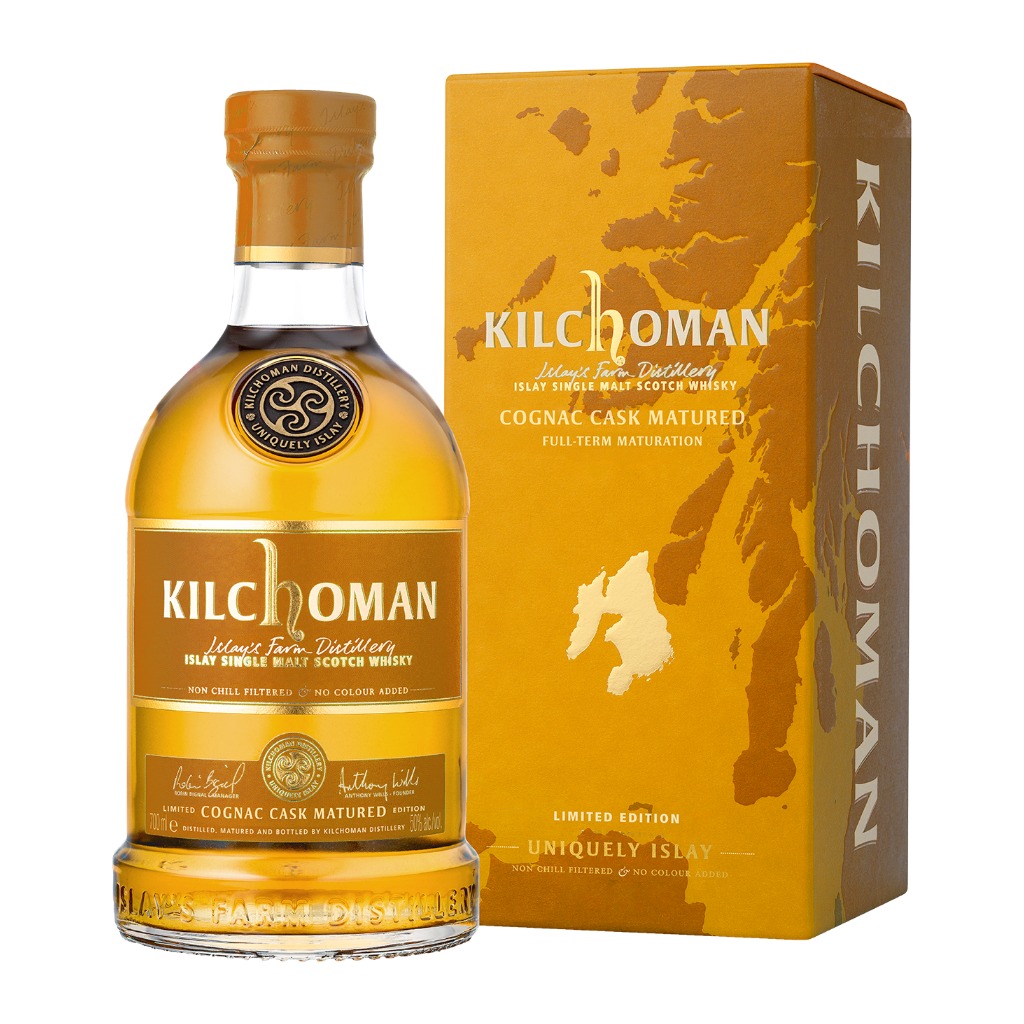 Kilchoman Cognac Cask Matured – Islay Single Malt 70cl