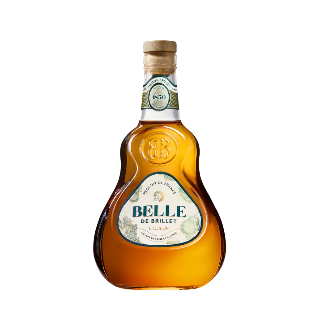 Belle de Brillet Poire & Cognac – Liqueur de poire française au cognac