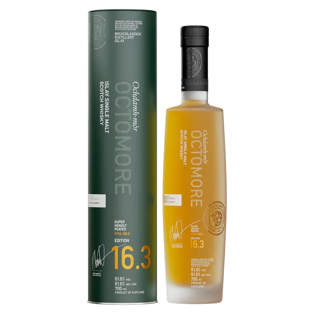 Octomore 16.3 – Super Heavily Peated Islay Single Malt