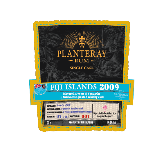 Planteray Fiji Islands 2009 Kilchoman Cask – Single Cask Collection 2025 – Rhum des Fidji