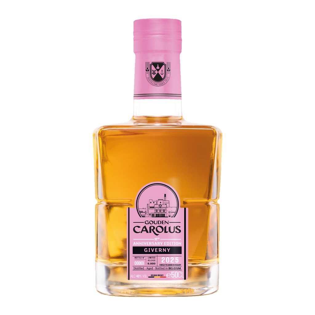 Gouden Carolus Giverny 12th Anniversary Edition 2025 – Belgische Single Malt