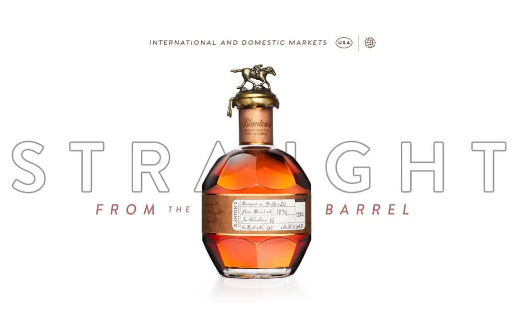 Blanton's Straight From The Barrel Bourbon