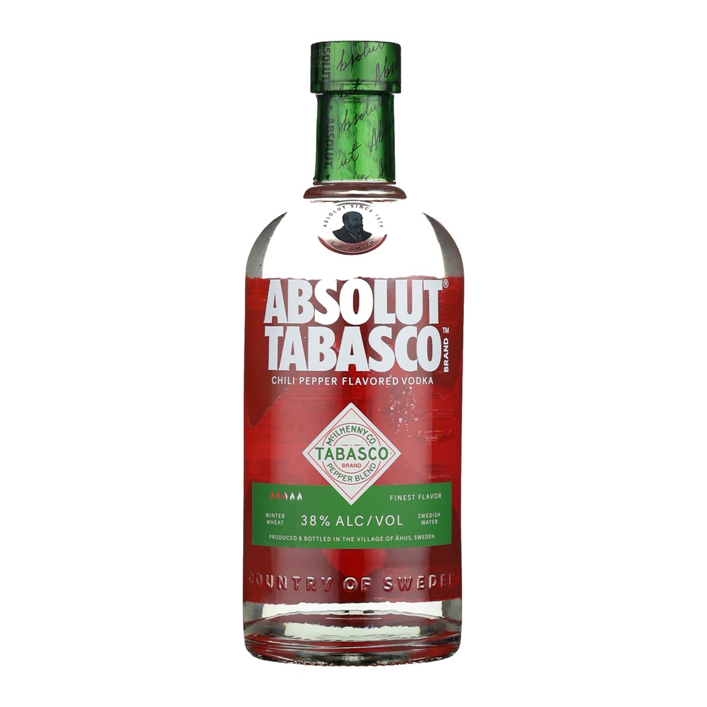 Absolut Tabasco – Vodka suédoise aux piments Tabasco
