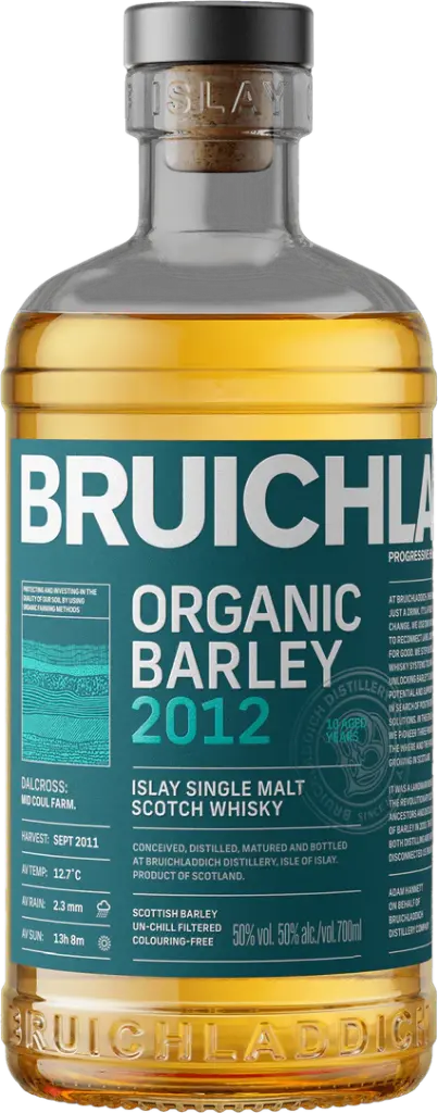 Bruichladdich Organic Barley 2012 10y – Islay Single Malt