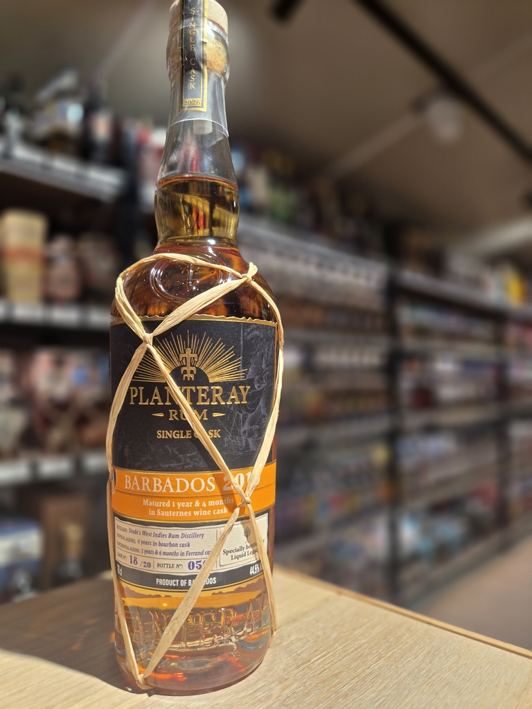 Planteray Barbados 2019 - Single Cask Collection - Exclusief voor Liquid Legacy