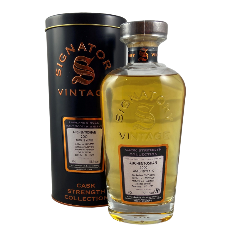 Auchentoshan 2000 19y 70cl - Signatory Vintage