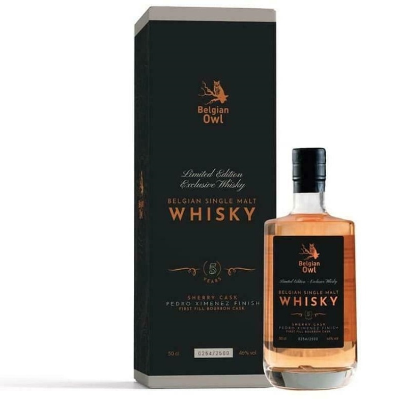 Belgian Owl 5 Year Old Pedro Ximénez Finish First Edition – Single Malt belge