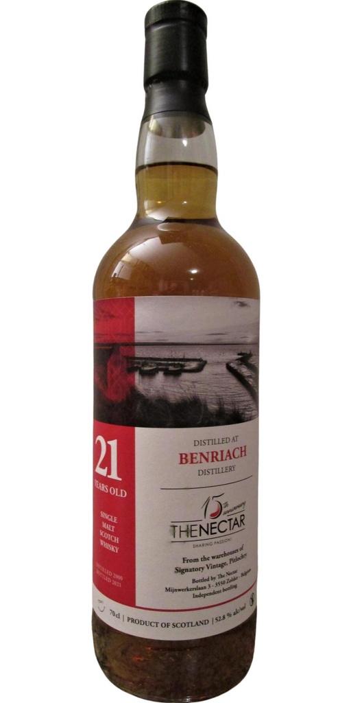 Benriach 2000 21y 70cl - By The Nectar