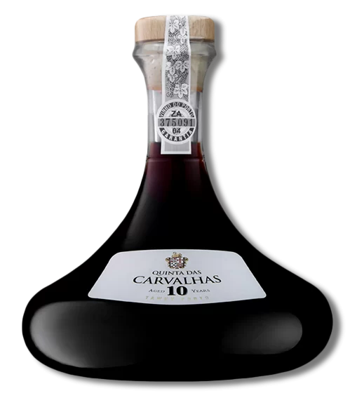 Quinta das Carvalhas 10 Year Old en carafe – Porto Tawny du Douro