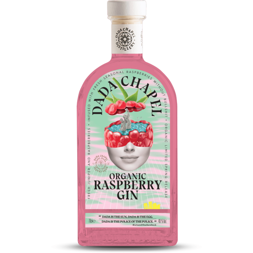 Dada Chapel Raspberry – Belgische Organic Gin 70cl