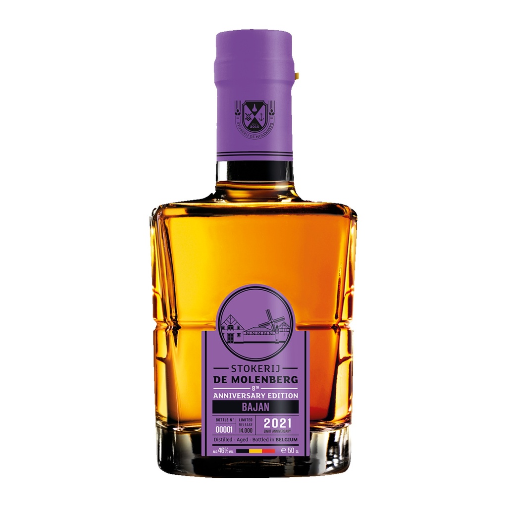 Gouden Carolus Bajan 8th Anniversary – Belgische Whisky 50cl