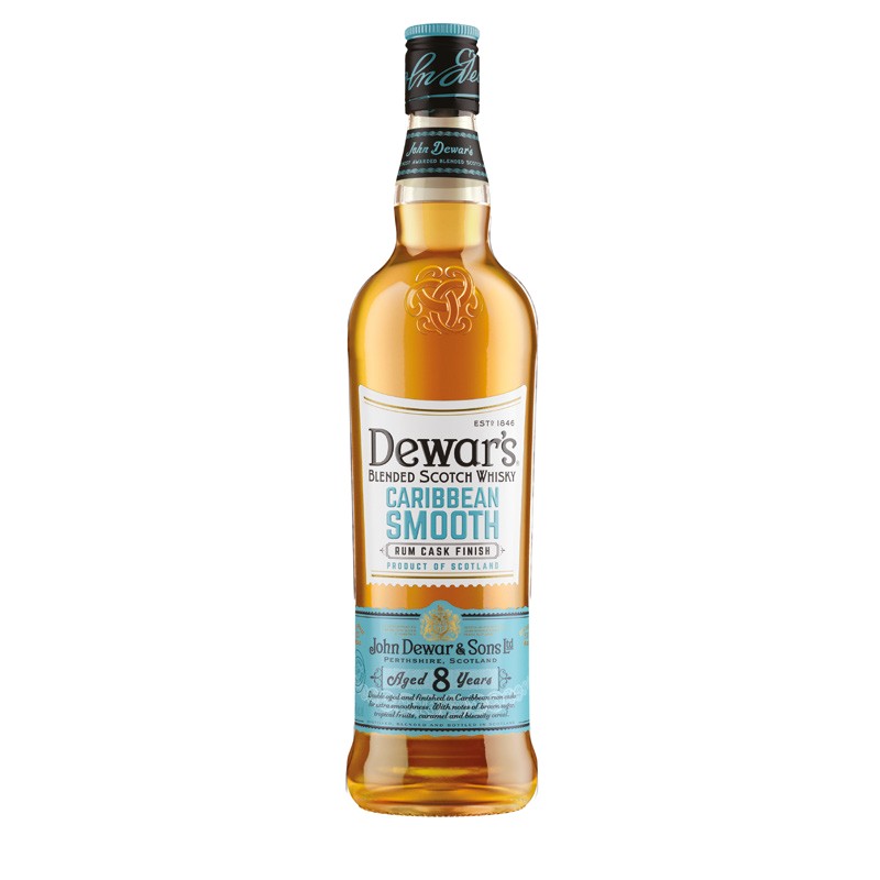 Dewar's Caribbean Smooth 8 Year Old – Blended Scotch 70cl