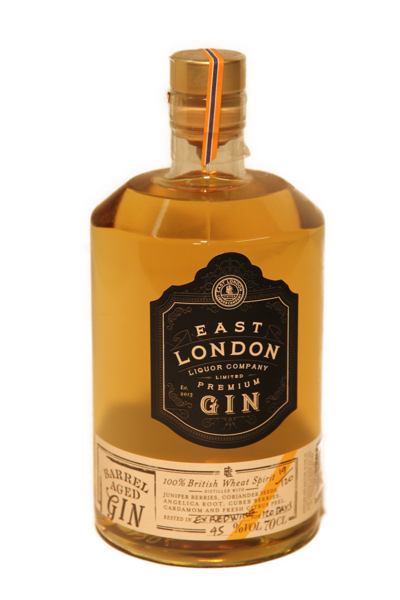 East London Gin 70cl - Barrel Aged