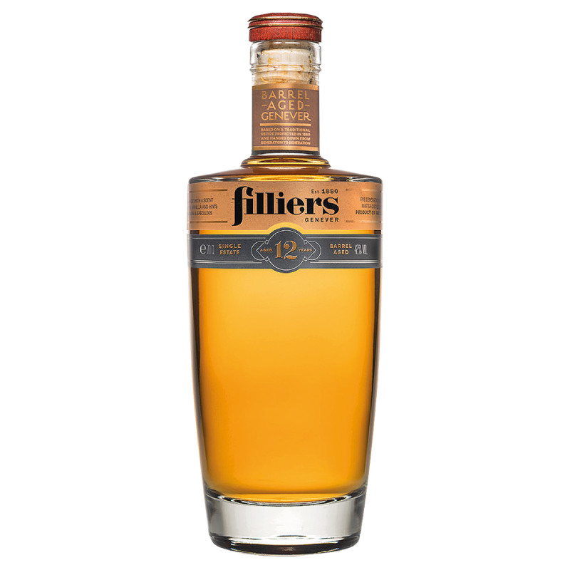 Filliers Barrel Aged Genever – Genièvre belge vieilli 12 ans