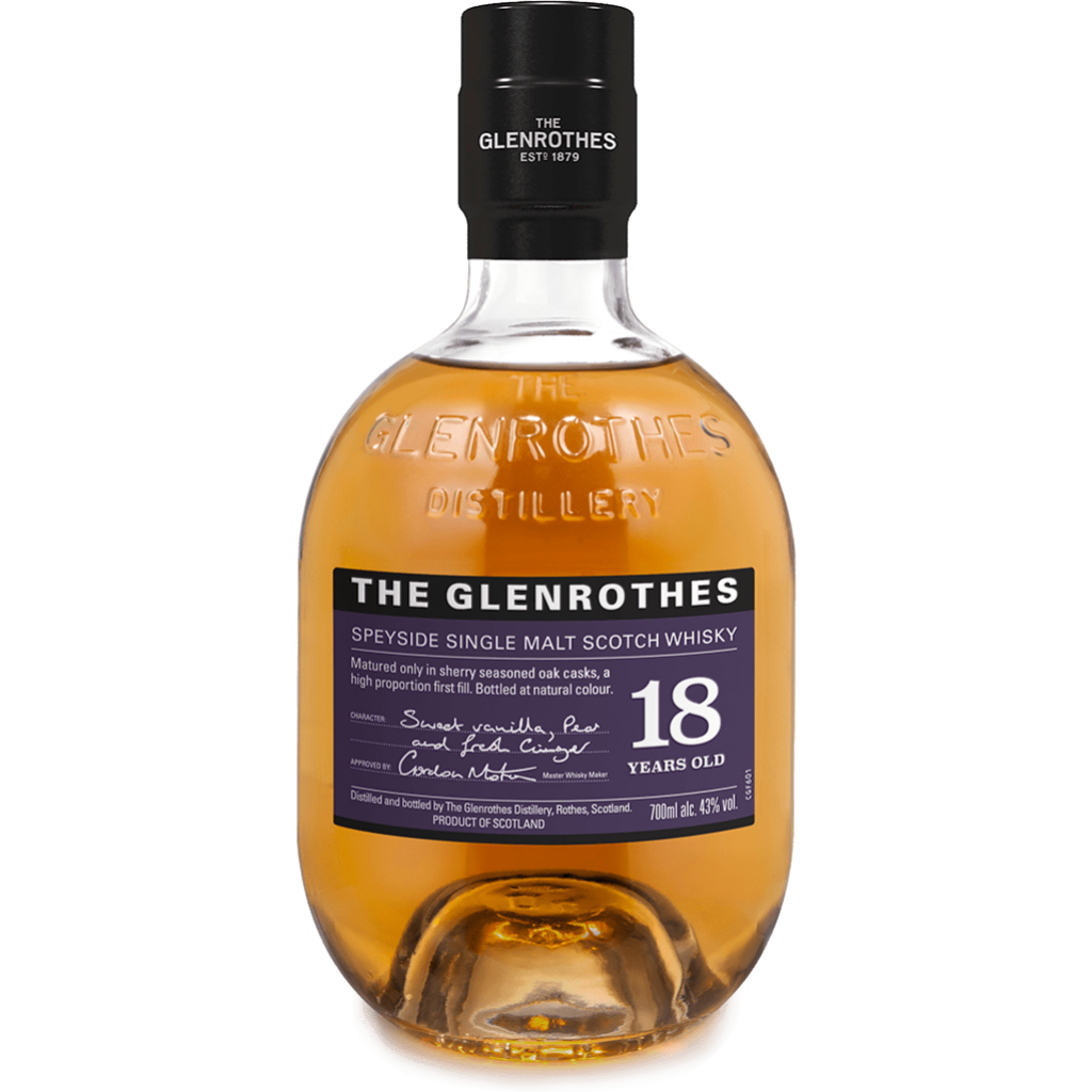 The Glenrothes 18 Year Old – Speyside Single Malt 70cl
