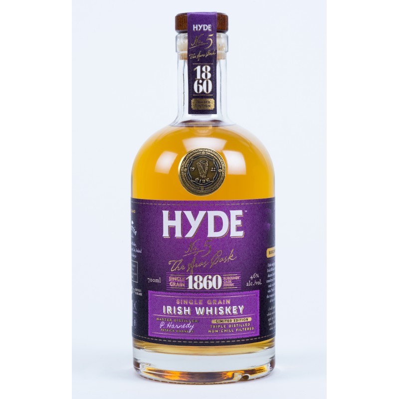 Hyde No.5 The Áras Cask 6 Year Old – Irish Single Grain 70cl
