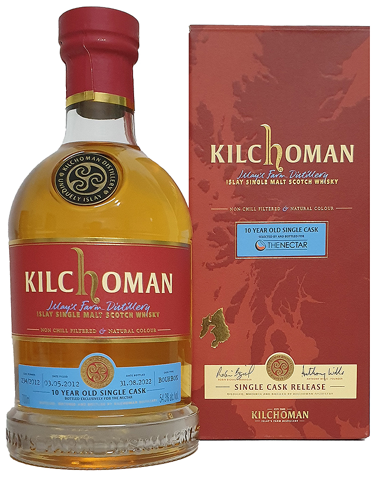 Kilchoman 2012 10y 70cl - Single Cask
