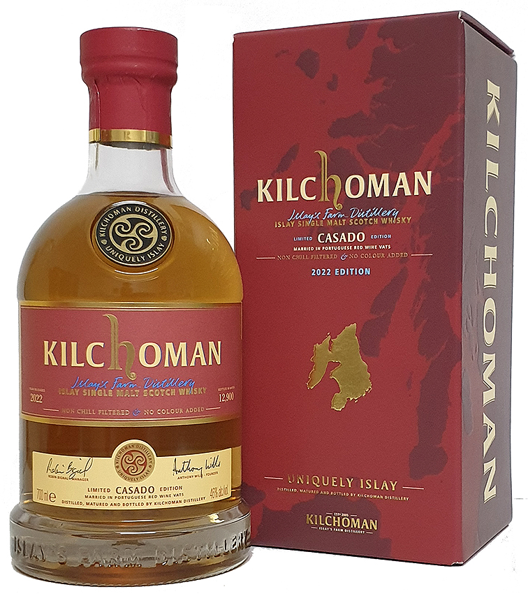 Kilchoman 2022 70cl -  Casado - Portuguese Red Wine