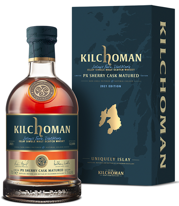 Kilchoman 2021 70cl - PX Sherry 