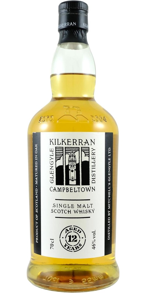 Kilkerran 12 Year Old – Campbeltown Single Malt 70cl