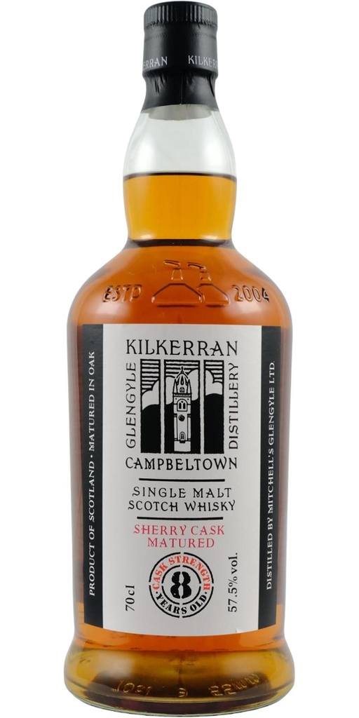 Kilkerran 8y 70cl - Sherry Cask - Batch #9 