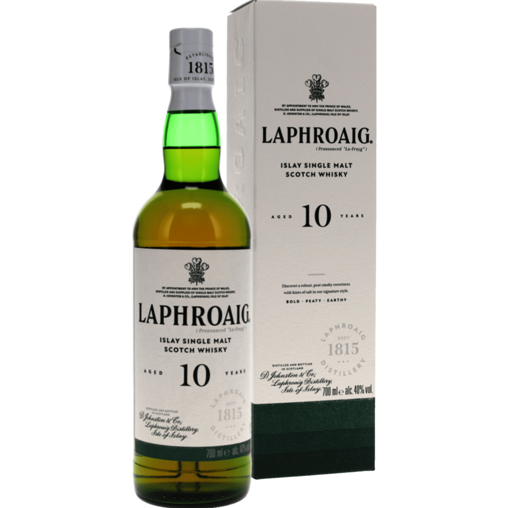 Laphroaig 10 Year Old – Islay Single Malt 70cl